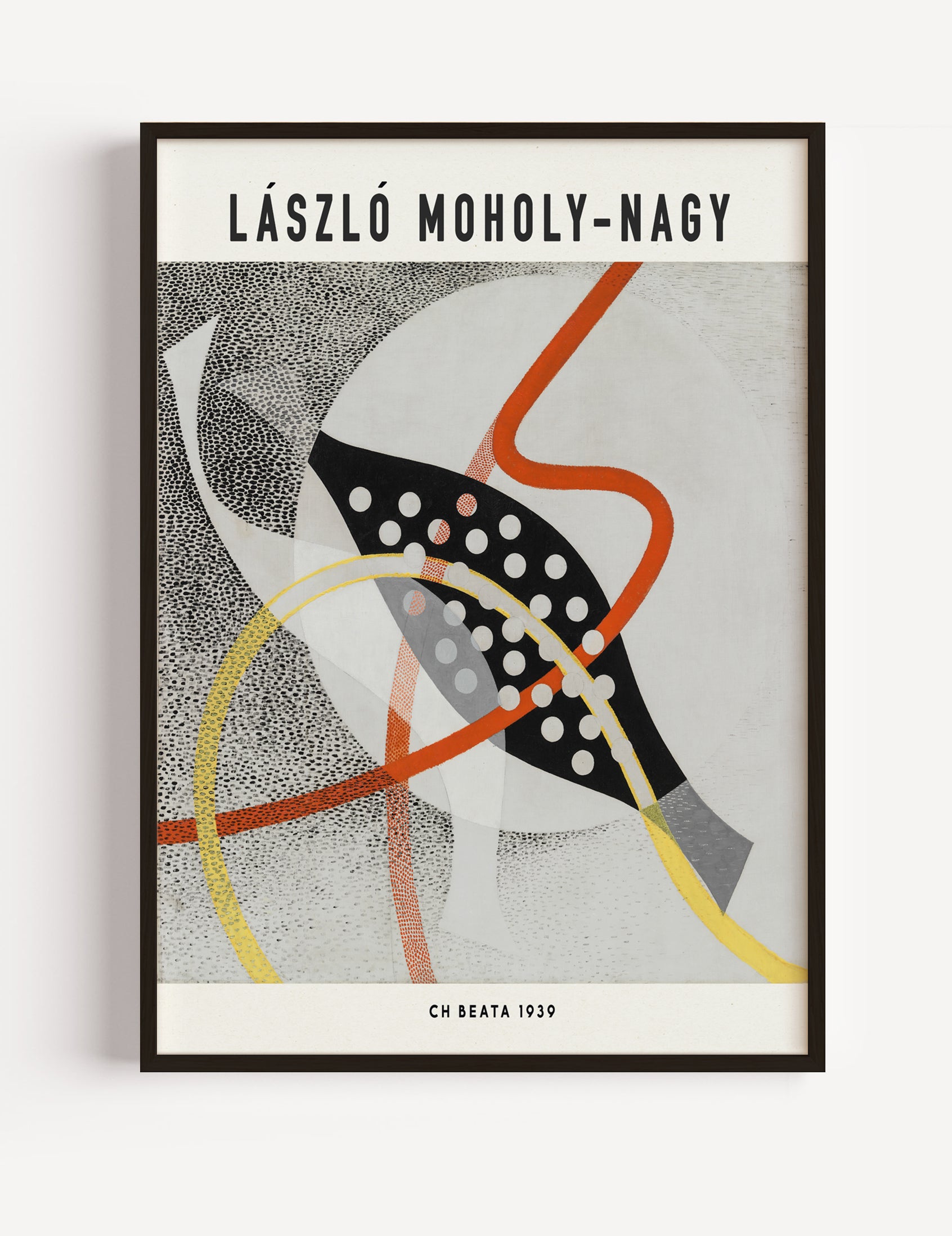 CH BEATA by László Moholy-Nagy 1939 Poster