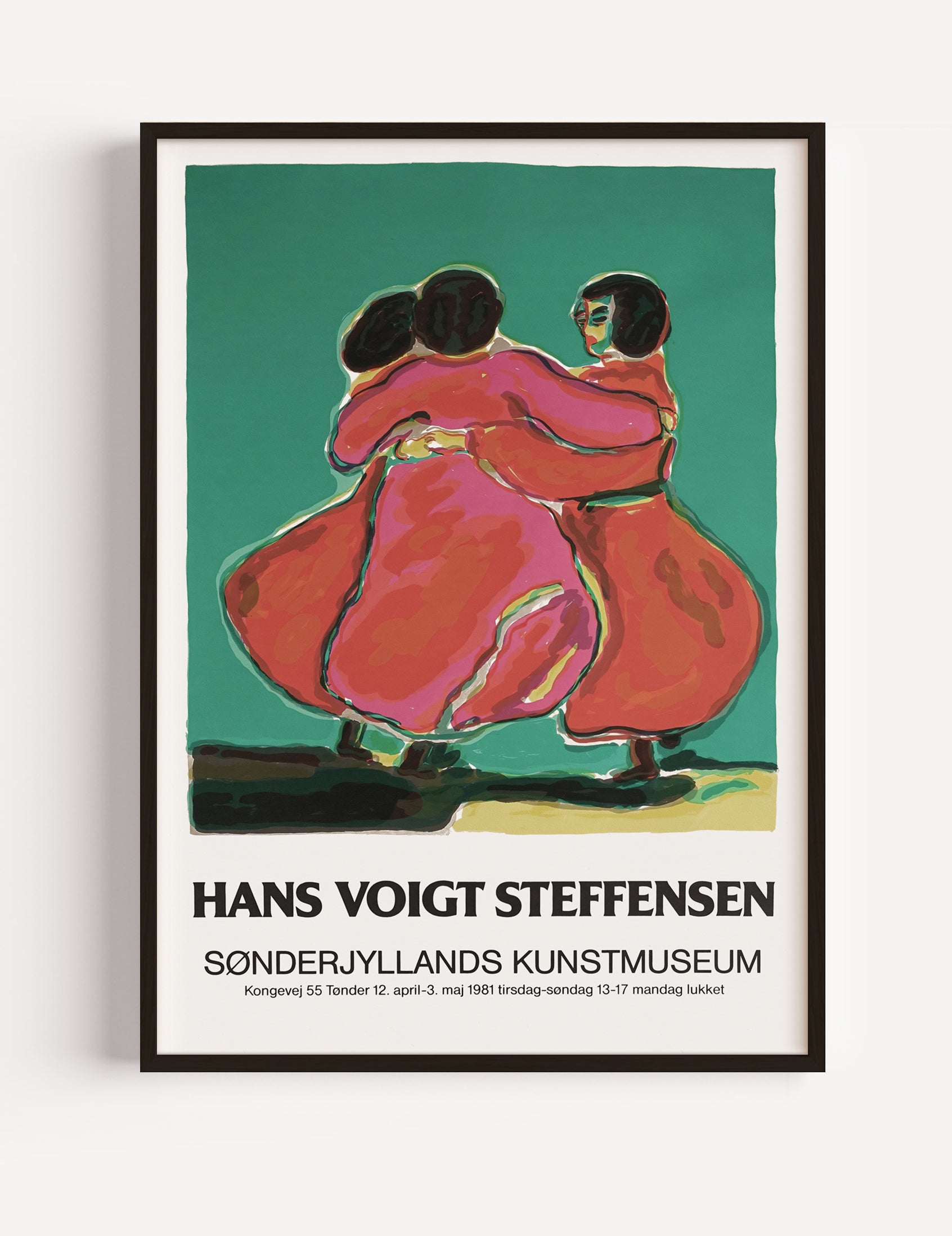 Hans Voigt Steffensen Exhibition Poster 1981