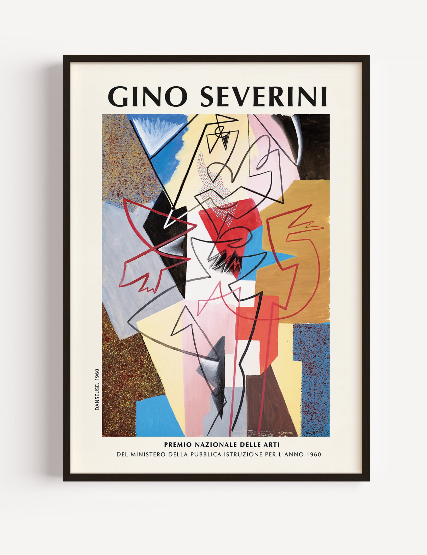 Danseuse by Gino Severini, 1958 Poster