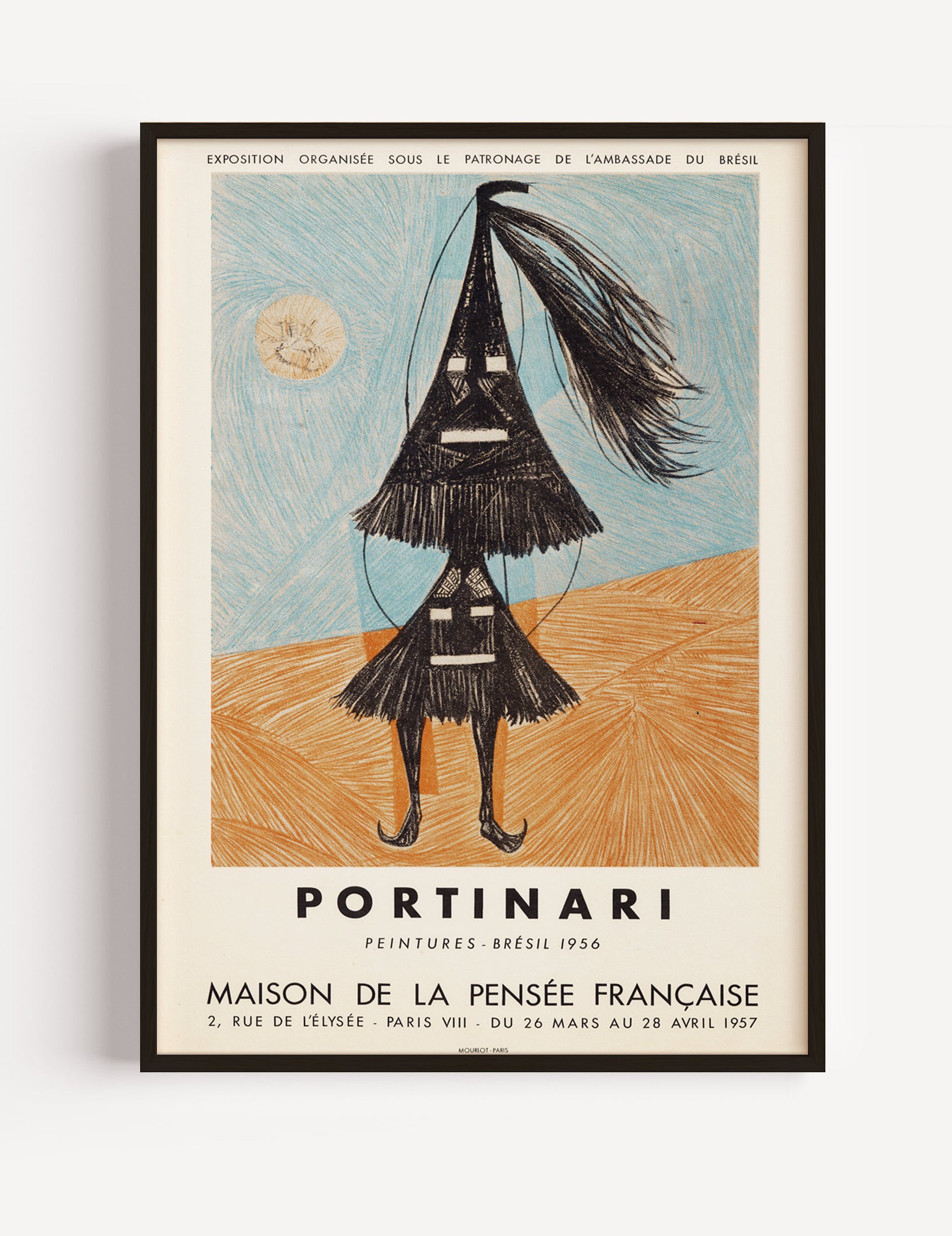 Candido Portinari Vintage Exhibition Poster