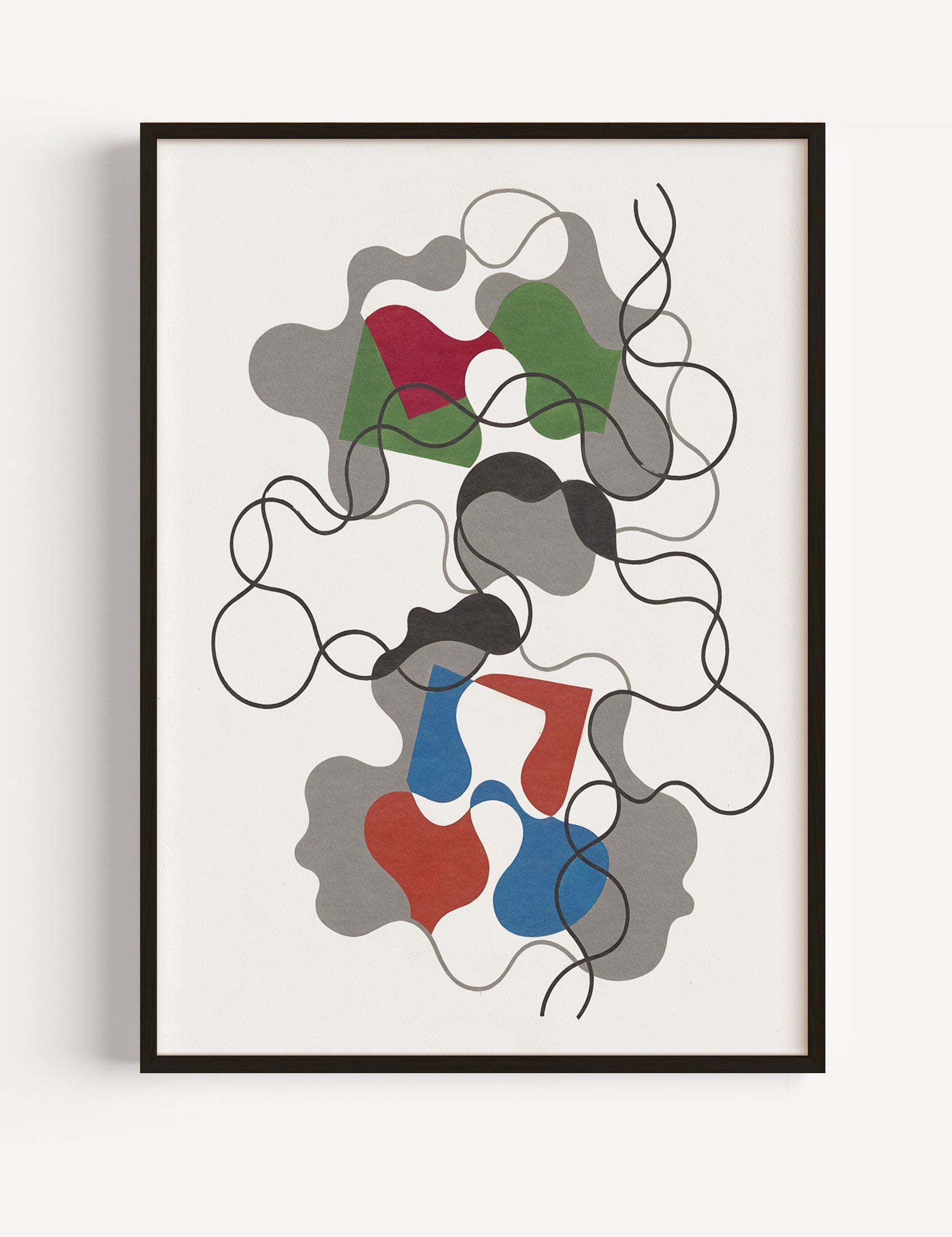 Lines of Summer  by Sophie Taeuber-Arp Poster
