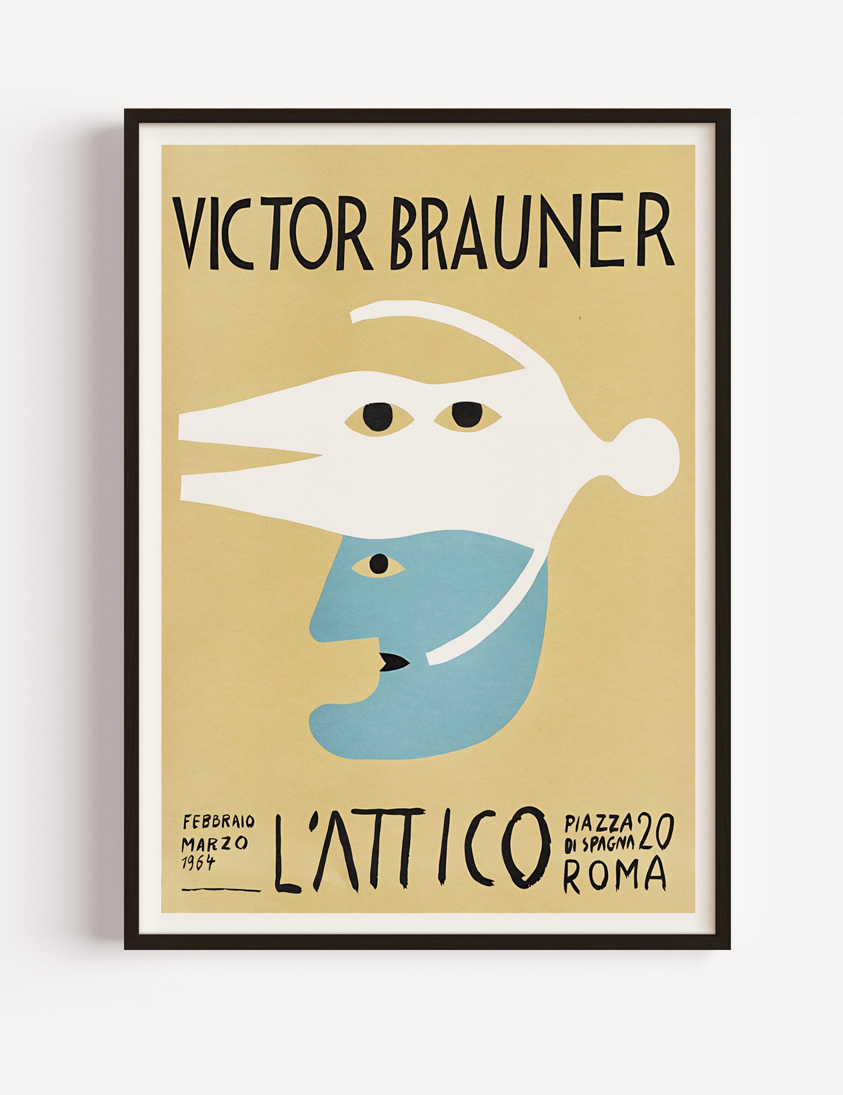 Victor Brauner Vintage Exhibition Poster