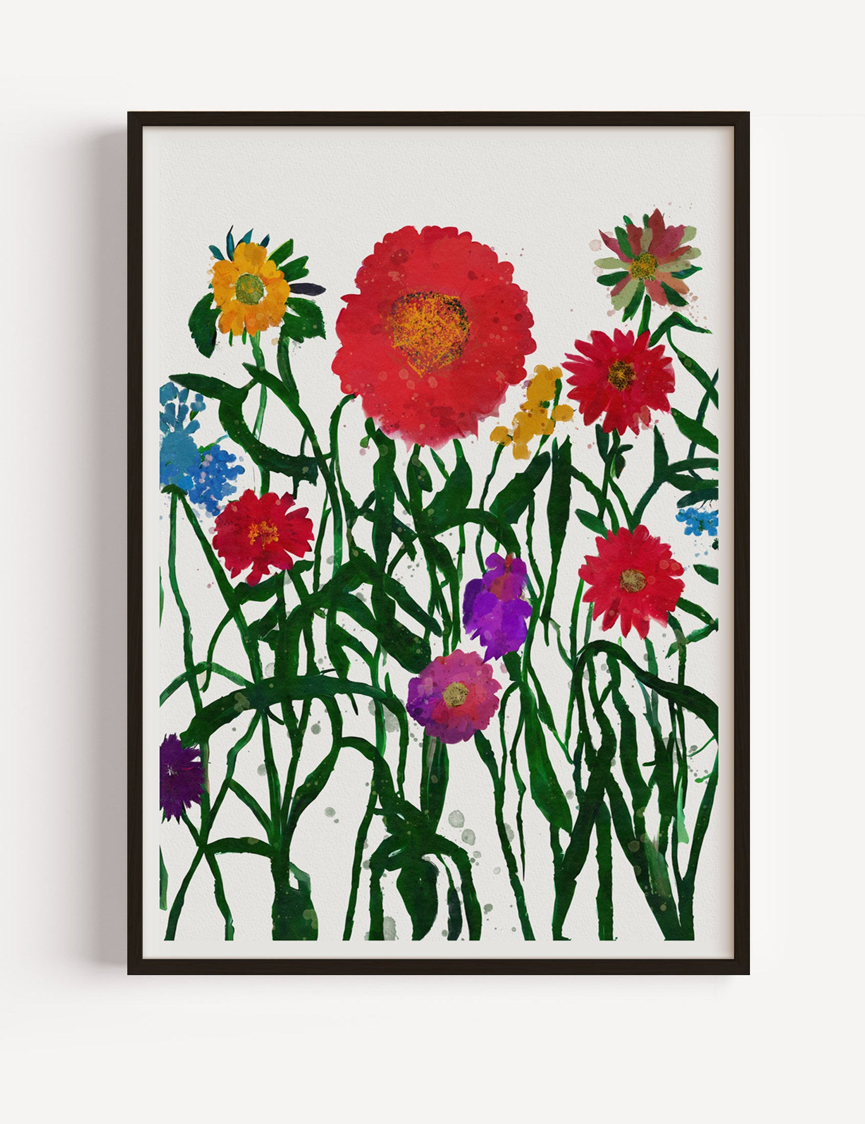 Watercolor Flowers by Studio Manufaktura Poster