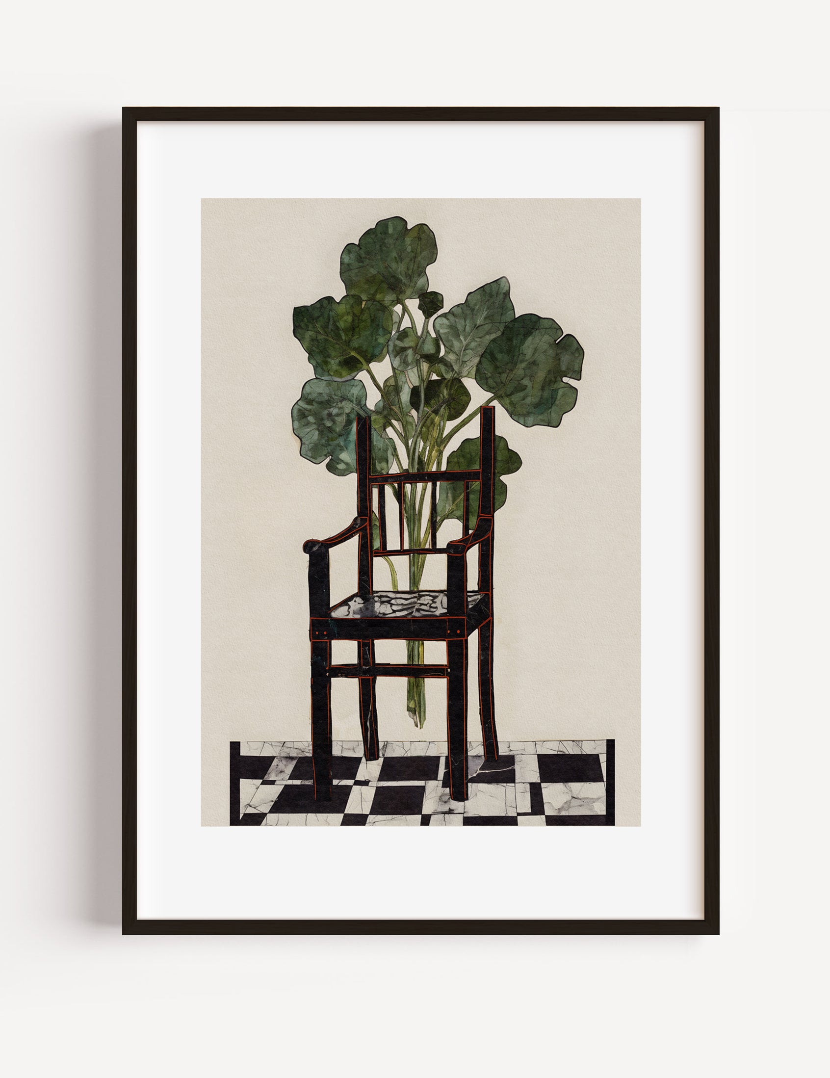 The chair by Studio Manufaktura Poster