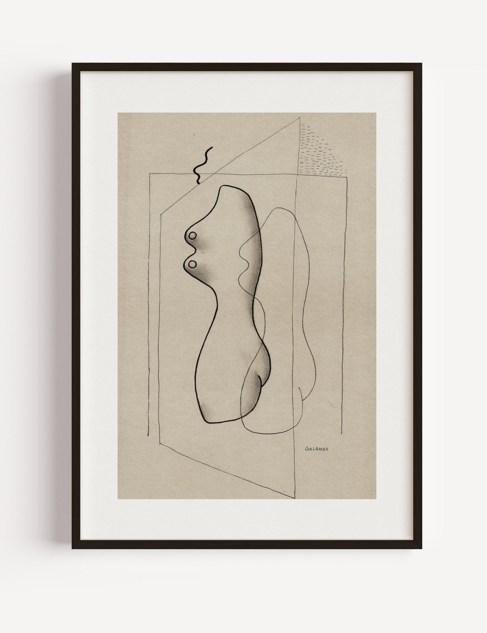 Game of Forms II by Mikuláš Galanda, 1930 Poster