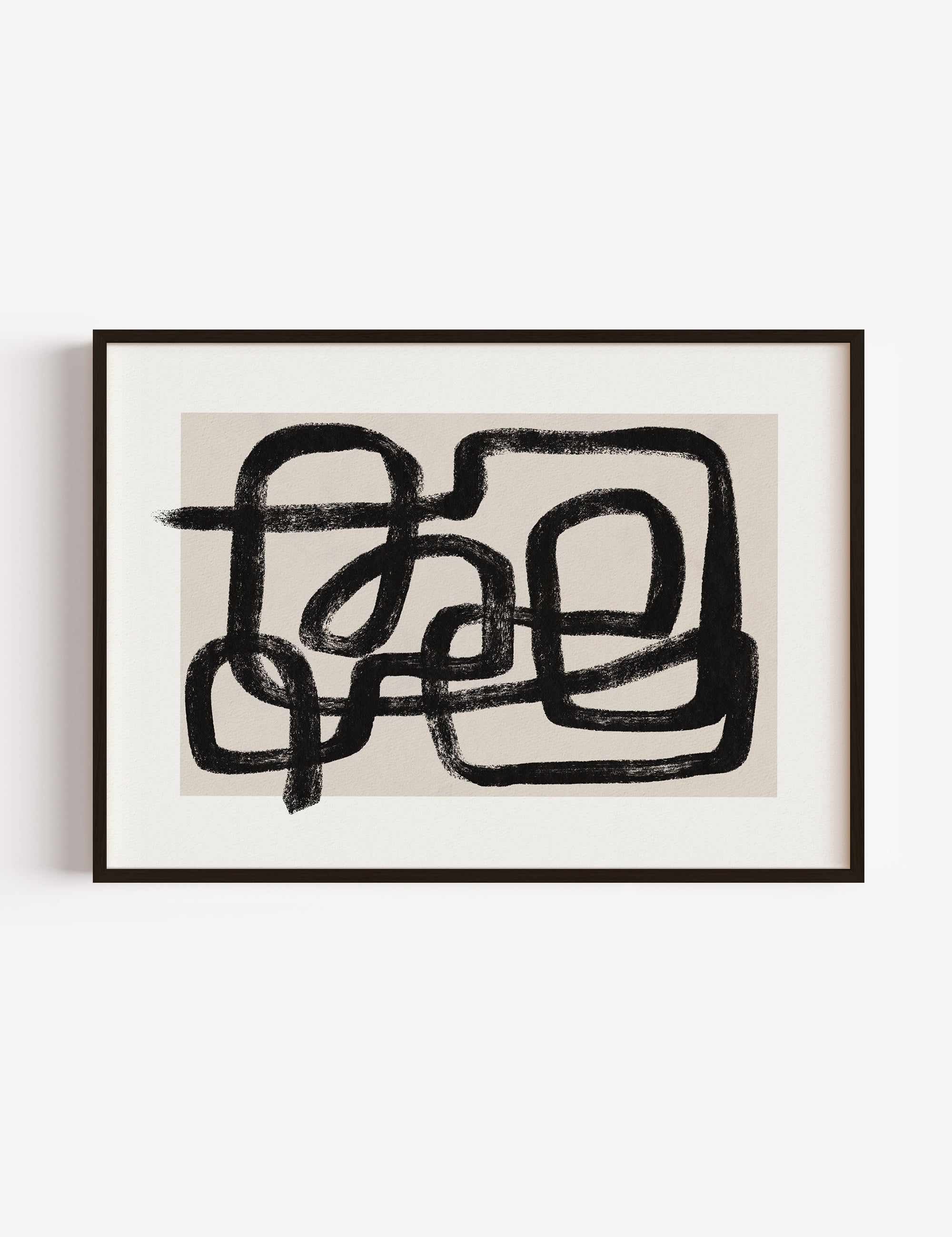 Abstract Lines Poster