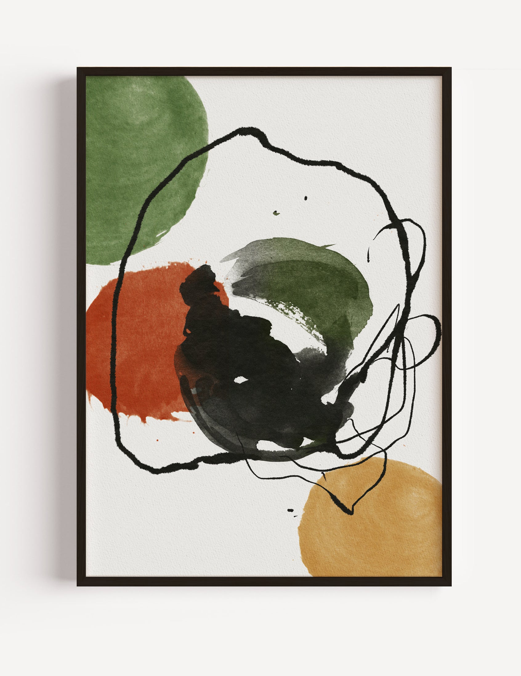 Abstraction N4 Poster