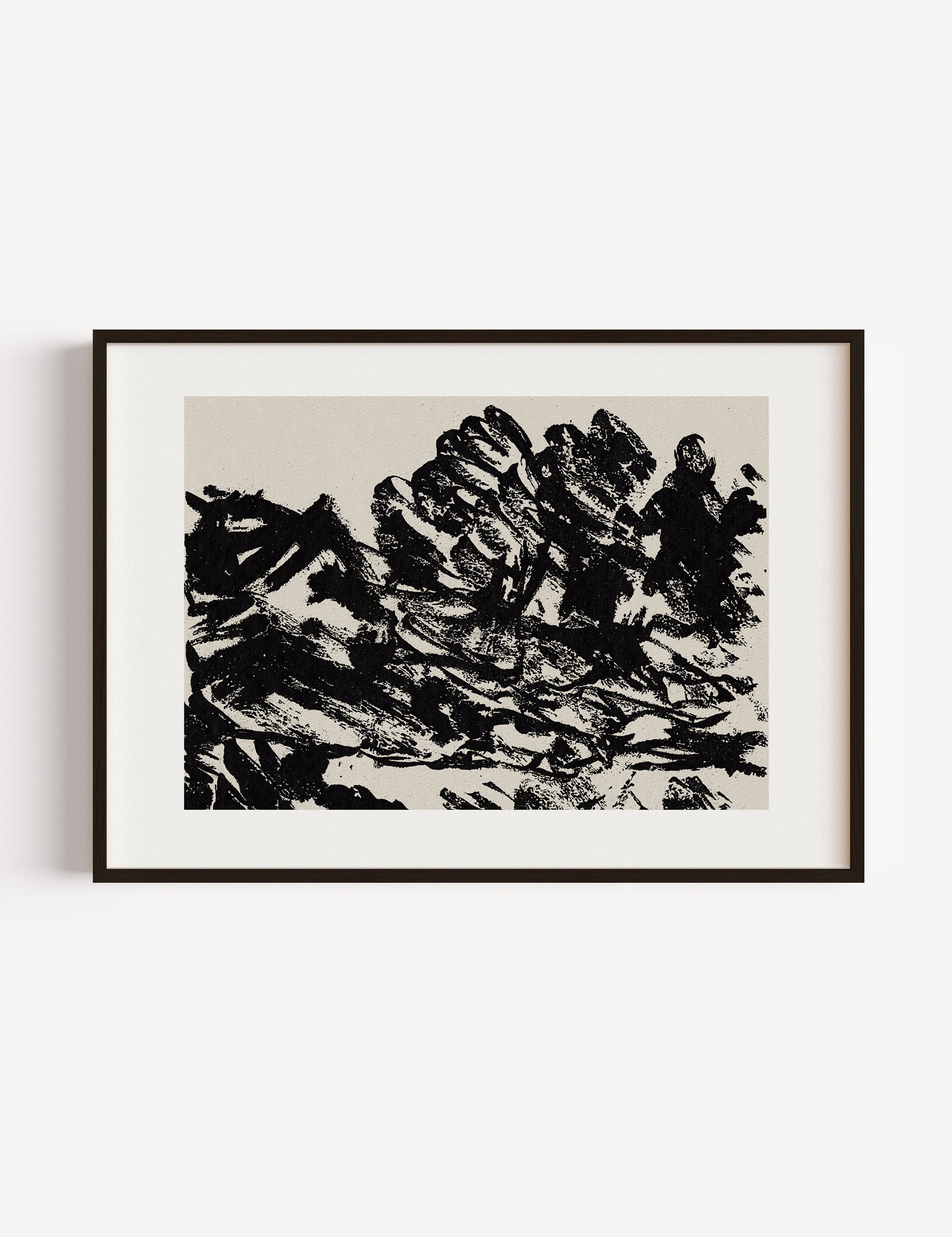 Abstract Landscape by Alexander Cozens 1785 Poster