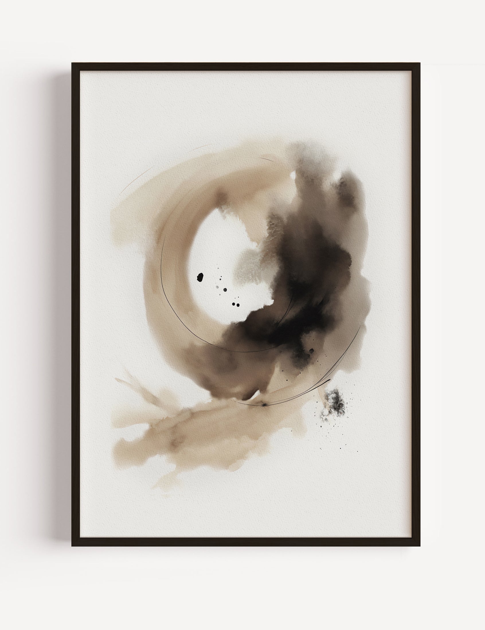 Abstract Shapes in Colours of Nature II Poster