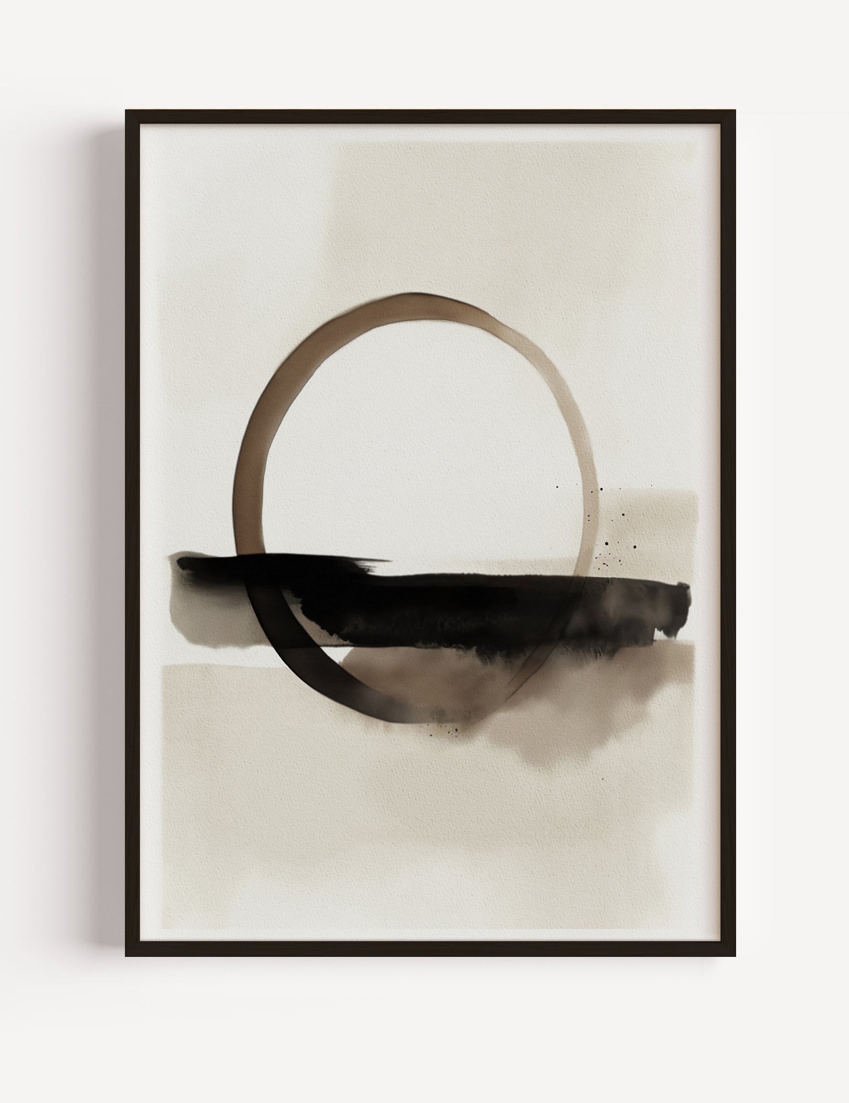 Abstract Shapes in Colours of Nature III Poster