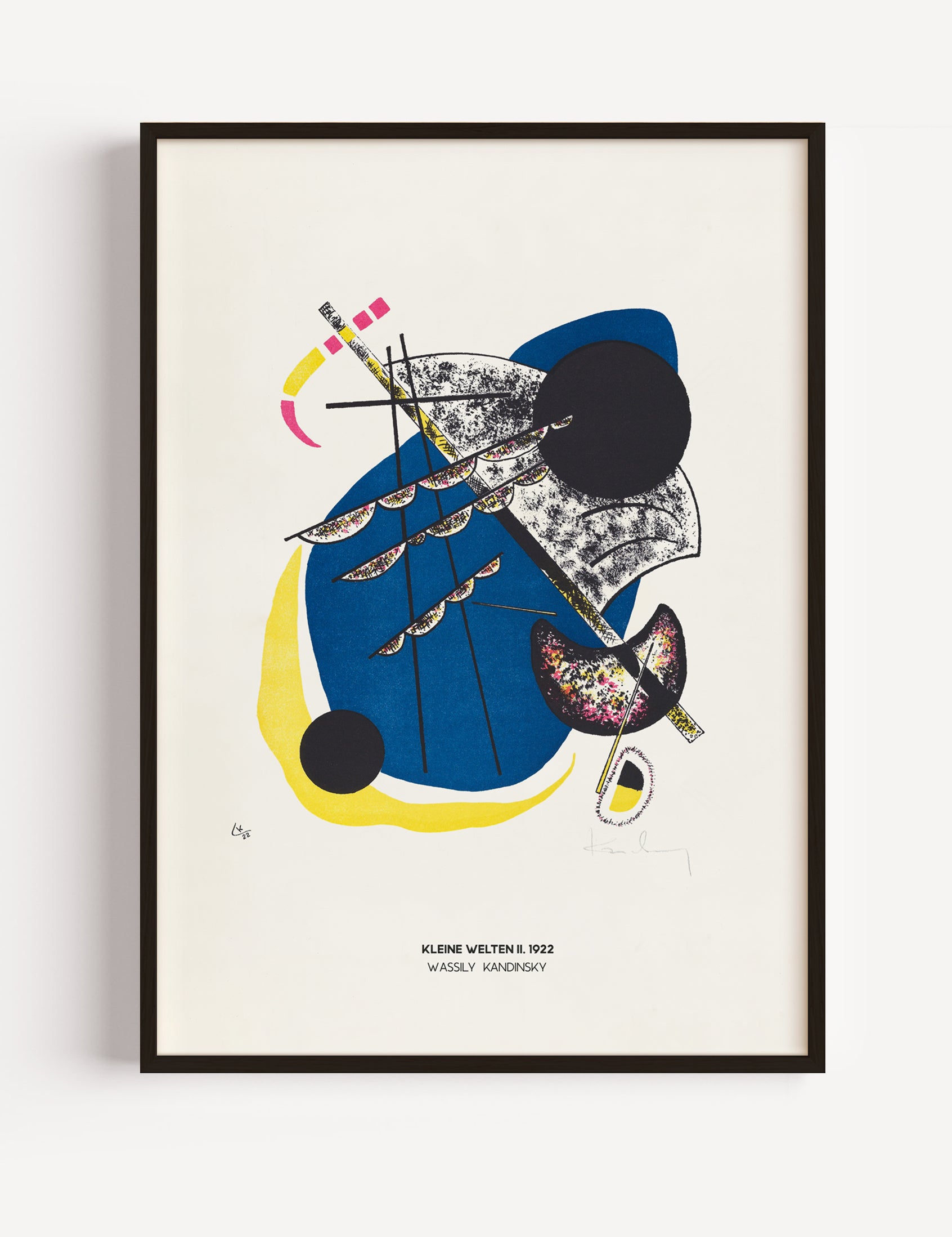 Wassily Kandinsky, Kleine Welten II, 1922 Poster