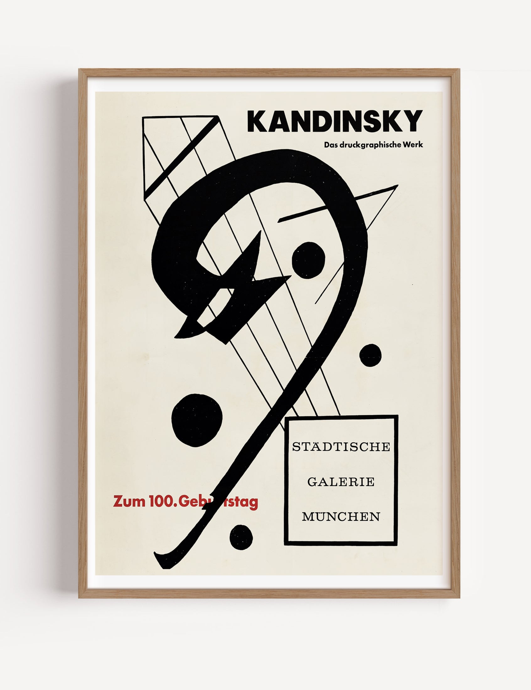 Wassily Kandinsky Exhibition Poster