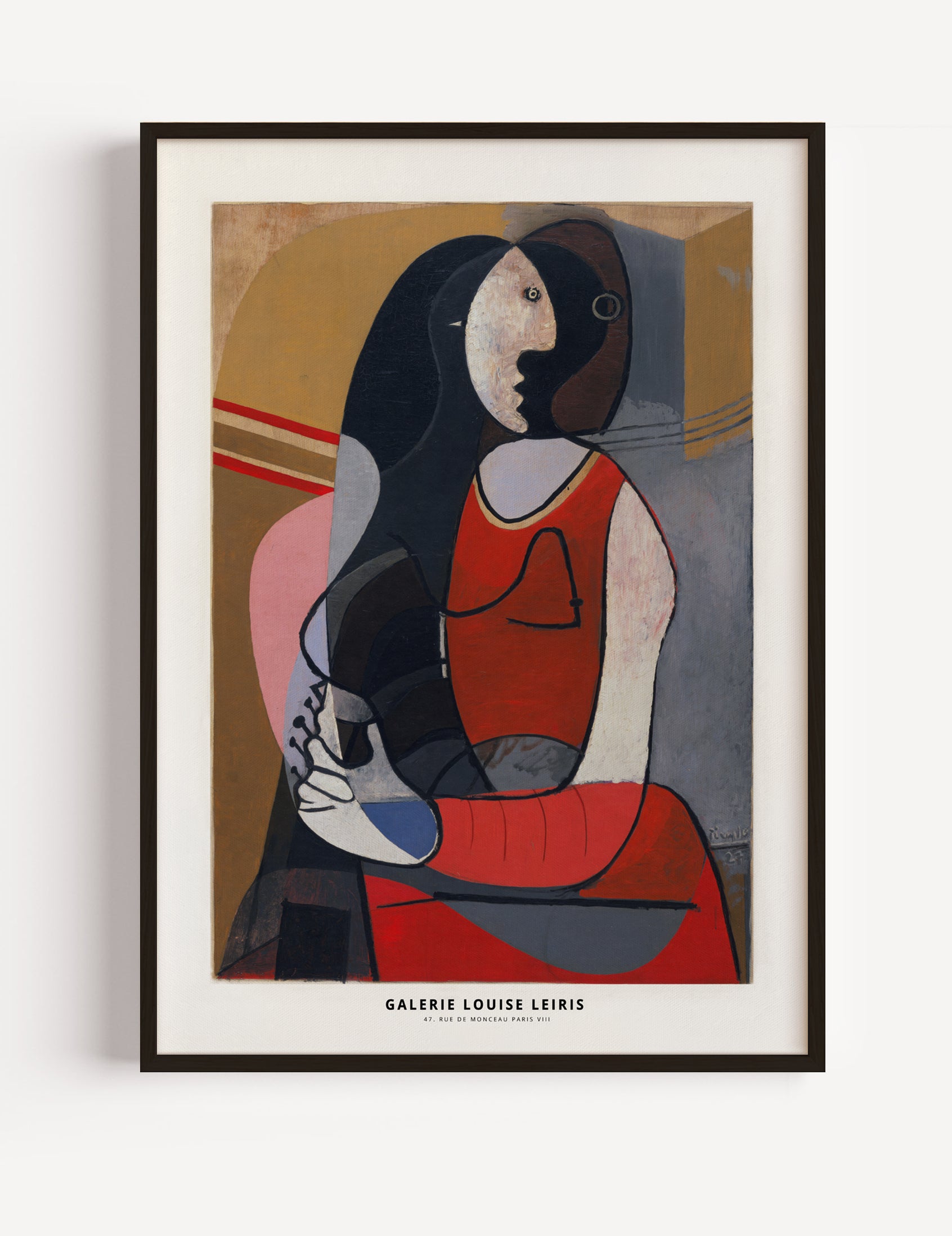 Pablo Picasso, Seated Woman, Paris, 1927 Poster