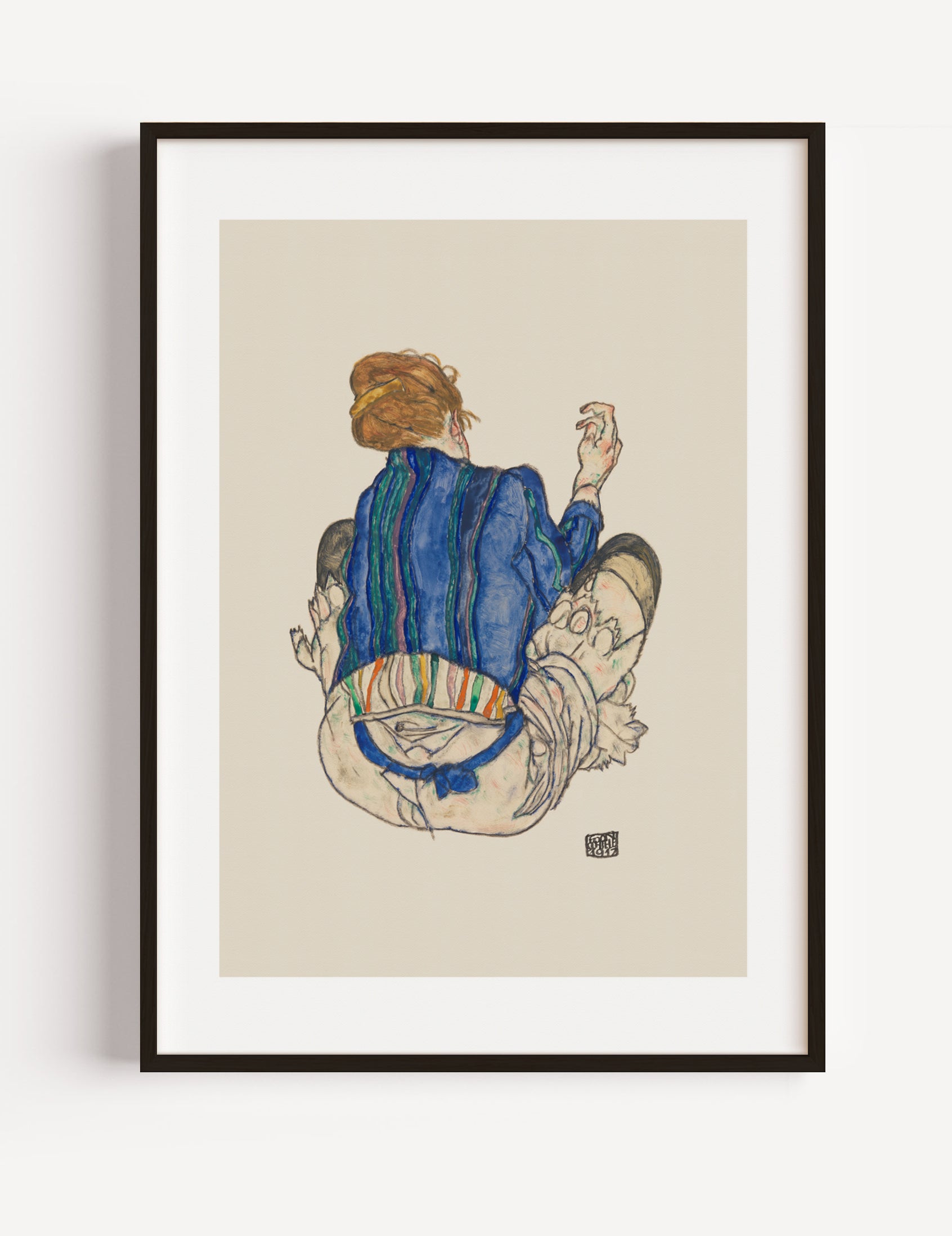 Egon Schiele,  Seated Woman Poster